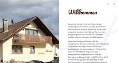 Desktop Screenshot of gaestehaus-lampe.de